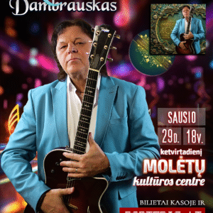 Molėtai-Romas Dambrauskas. Jubiliejinis koncertas „40 metų scenoje. Albumo pristatymas”