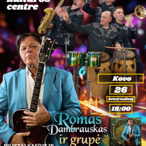 Panevėžys-Romas Dambrauskas ir grupė. Jubiliejinis koncertas „40 metų scenoje. Albumo pristatymas”