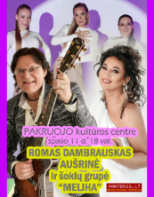 Pakruojis – Aušrinė, Romas Dambrauskas ir šokių grupė ”Meliha Dance”