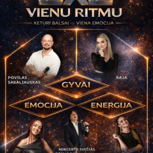 Telšiai - Muzikinis projektas - 2X2 VIENU RITMU