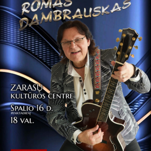 Romas Dambrauskas - nauja programa. Zarasai