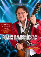 Romas Dambrauskas – nauja programa. Anykščiai