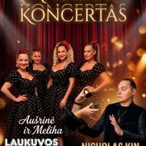 Magiškas koncertas - Aušrinė & Meliha ir Nicholas Kin. Laukuva